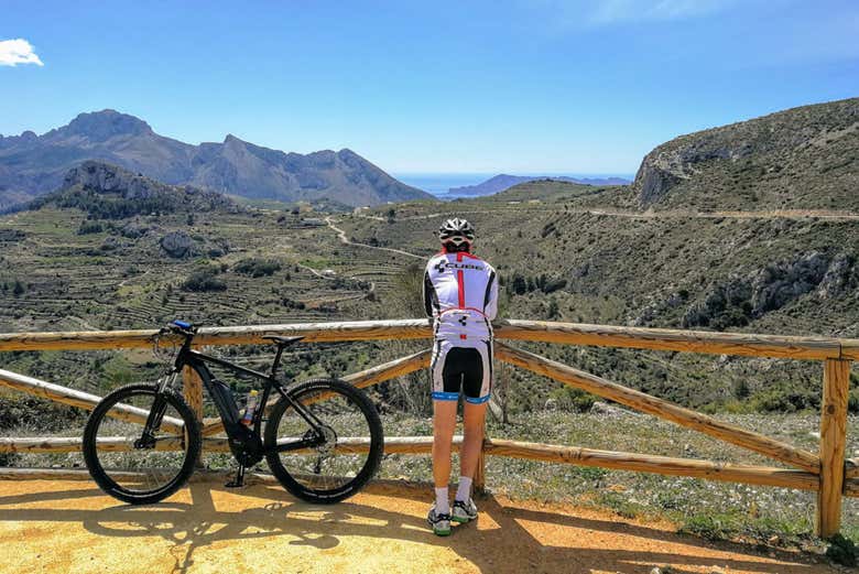 Tour en bicicleta eléctrica por Jávea