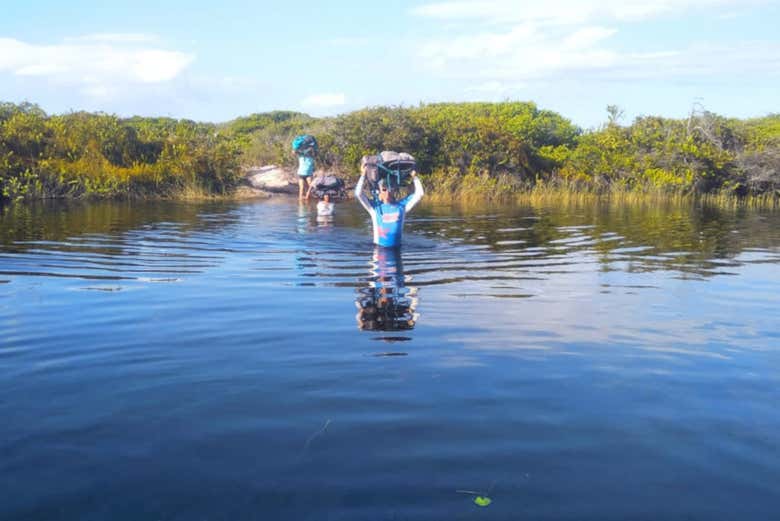 Ruta privada de trekking de 2 días de Barreirinhas a Atins