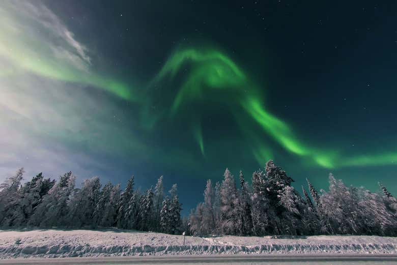 Tour de la aurora boreal