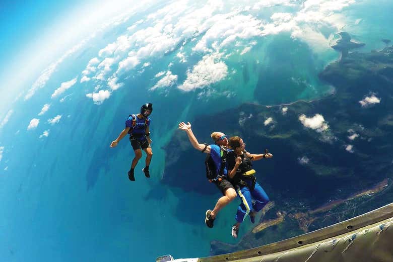 Salto en paracaídas en Airlie Beach