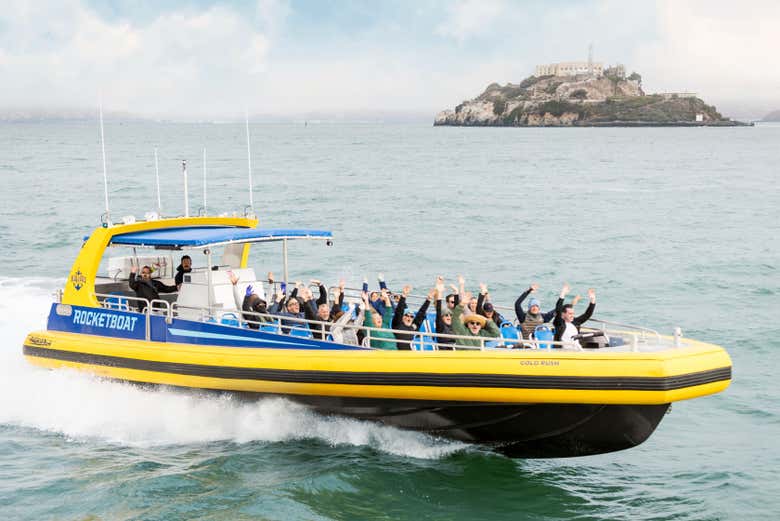 Paseo en lancha rápida RocketBoat