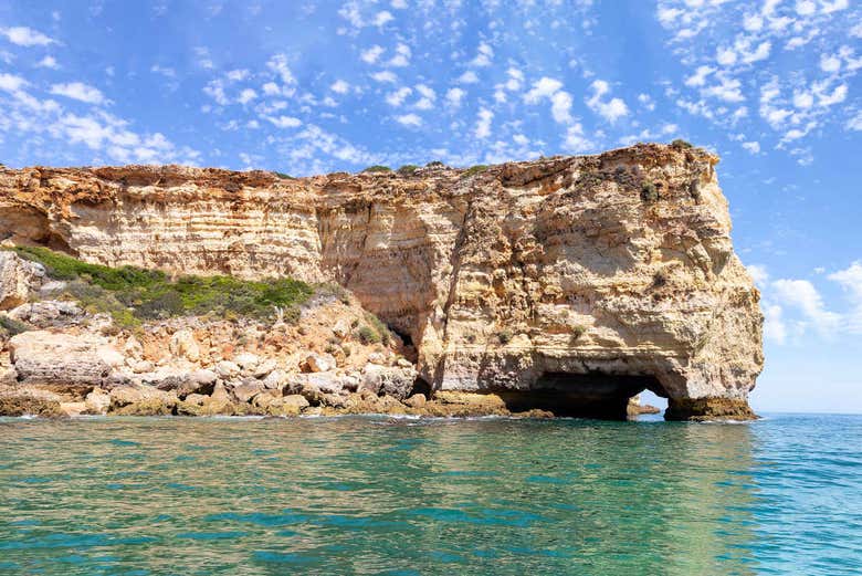 Tour en kayak por las cuevas de Benagil