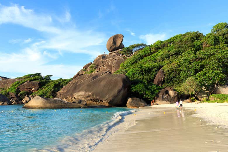 Excursión a las islas Similan en lancha rápida