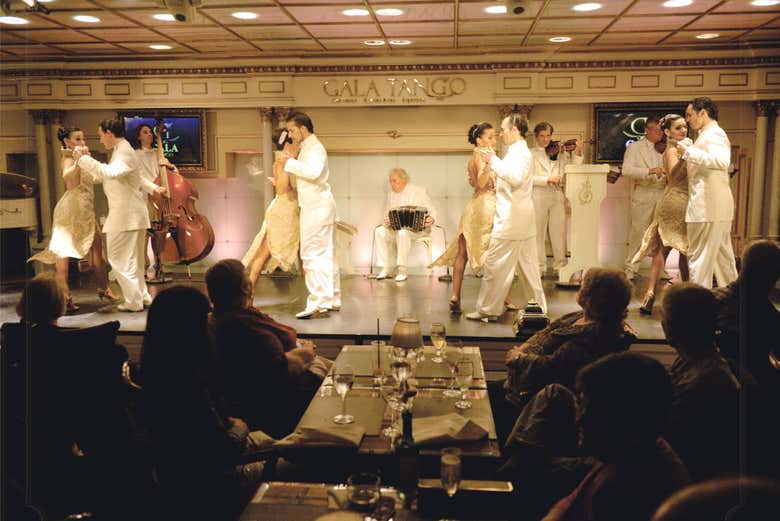 Espectáculo de tango en Gala Tango