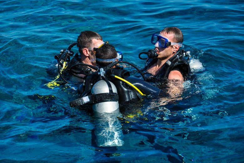 Curso de buceo PADI Open Water