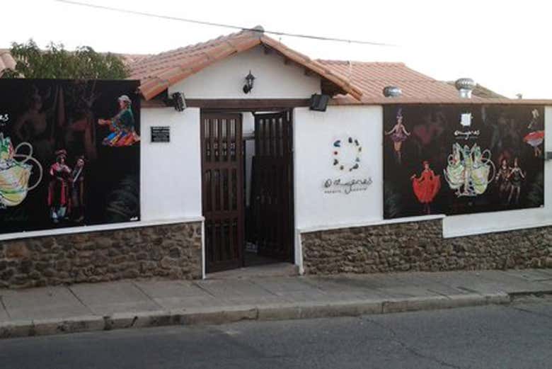 Espectáculo folclórico en Sucre