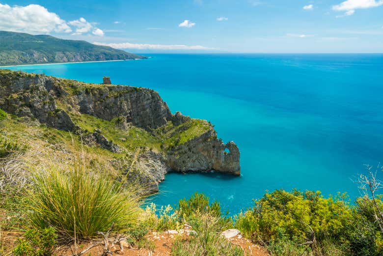 Paseo en gozzo por el cabo Palinuro