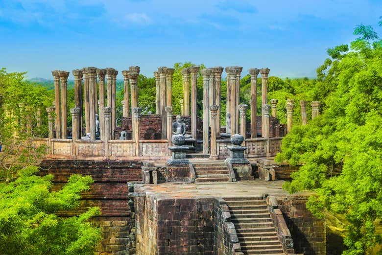 Excursión privada a Polonnaruwa + Safari por el Parque Nacional de Minneriya