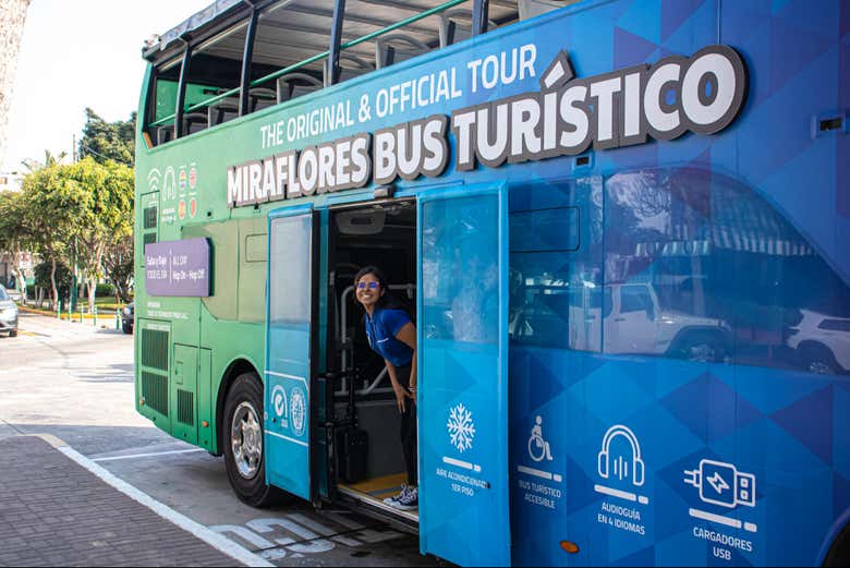 Autobús turístico de Miraflores