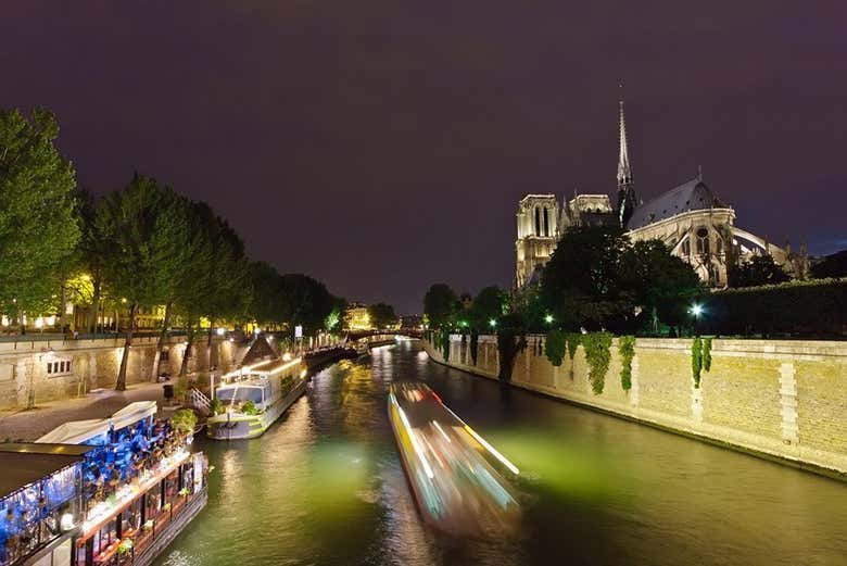 Tour nocturno por París