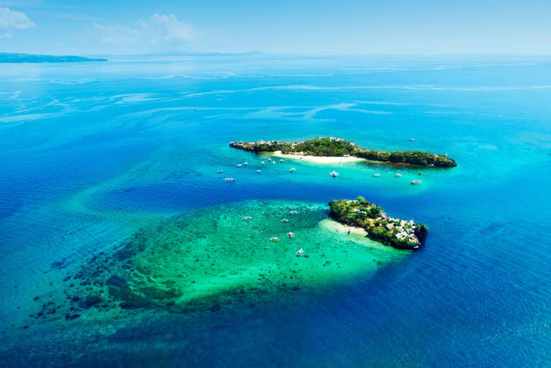 Tour por las islas de Boracay