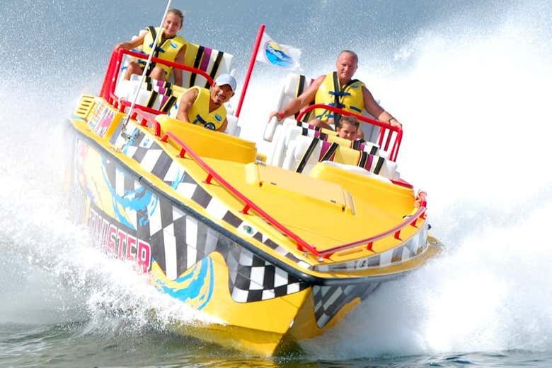 Experiencia Jet Boat en Cancún