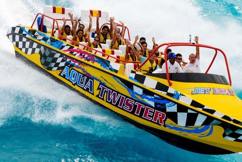 Experiencia Jet Boat en Cancún