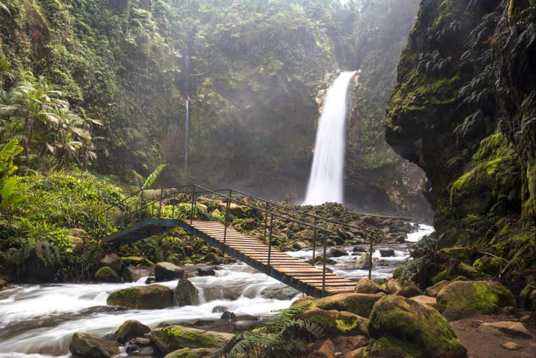 Catarata La Paz, río Celeste y aguas termales