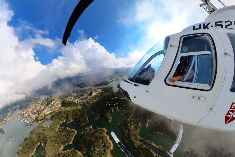 Excursión privada en helicóptero desde Medellín