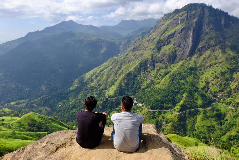 Ruta privada de trekking por Little Adam's Peak