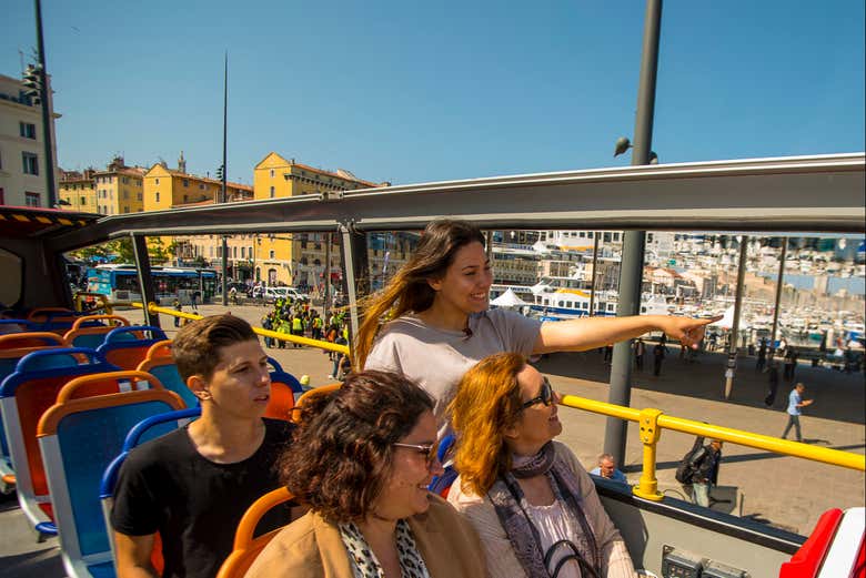 Autobús turístico de Marsella