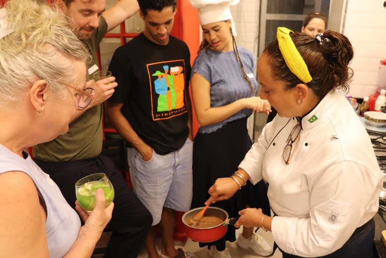 Clase de cocina brasileña