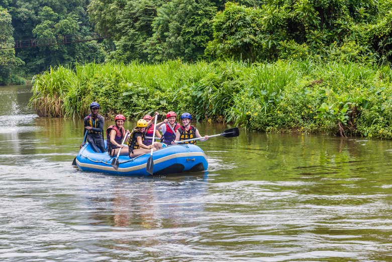 Rafting en Kitulgala