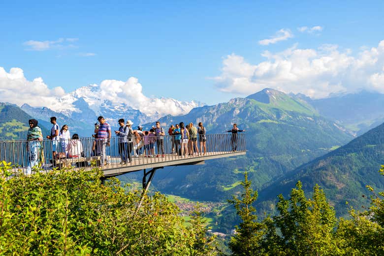 Funicular a Harder Kulm