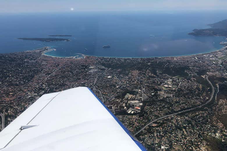 Paseo privado en avioneta desde Cannes