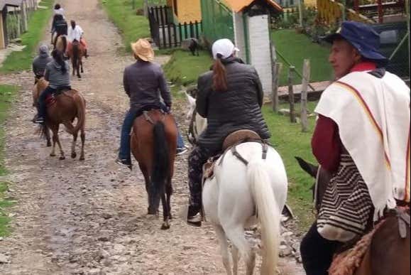 Paseo a caballo por Silvia