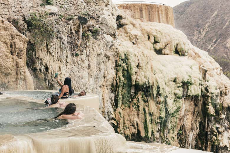 Excursión a las grutas de Tolantongo