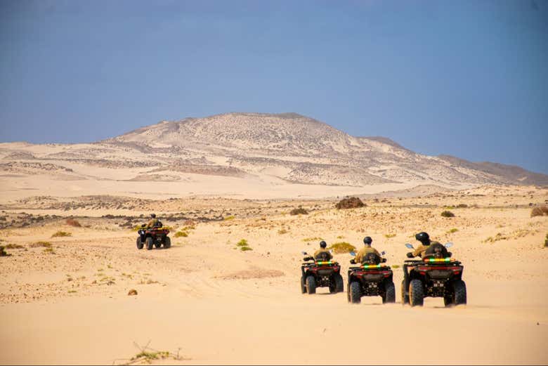 Tour en quad por la isla de Boa Vista