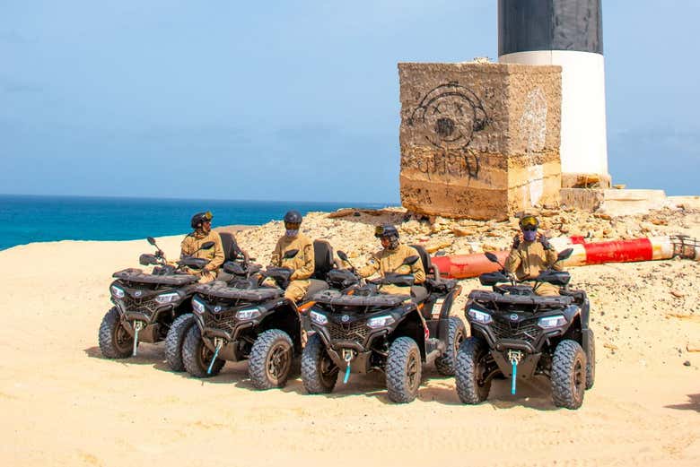 Tour en quad por la isla de Boa Vista