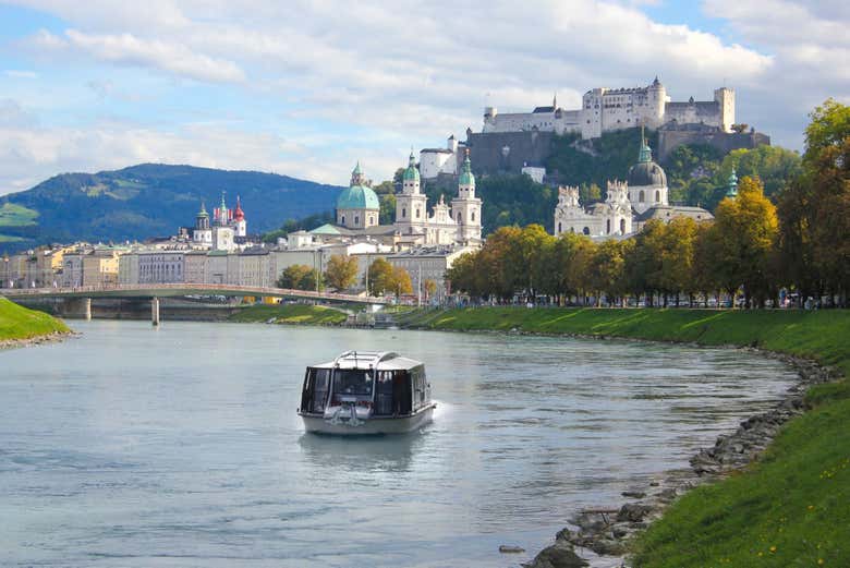 Tour en autobús anfibio por Salzburgo
