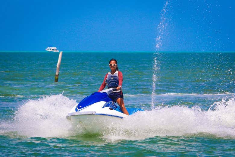 Alquiler de motos de agua en Cancún