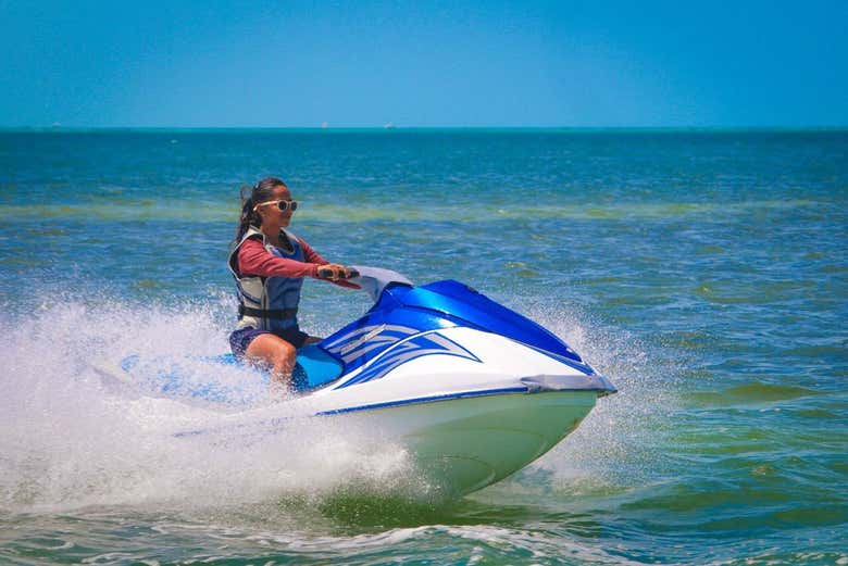 Alquiler de motos de agua en Cancún