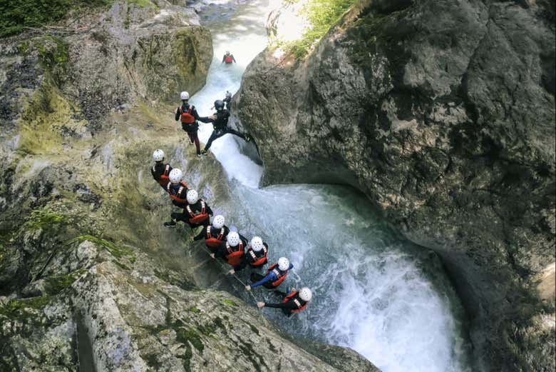 Descenso de cañones en los Alpes suizos - Galería 2