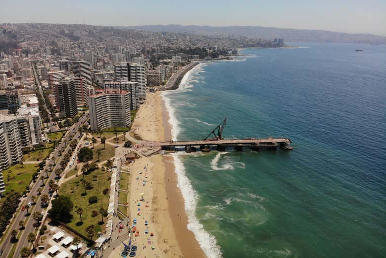 Tour en bicicleta por Viña del Mar y Valparaíso