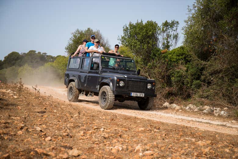 Tour panorámico al atardecer por Menorca