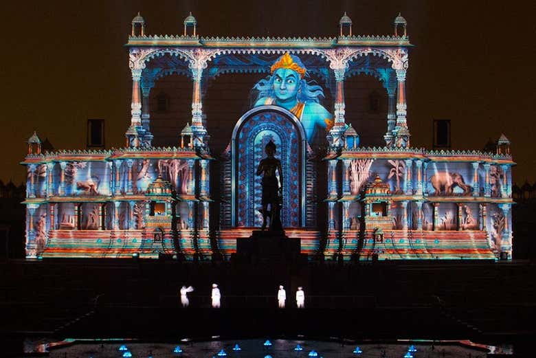 Espectáculo de luz y sonido en el templo Akshardham - Galería 2