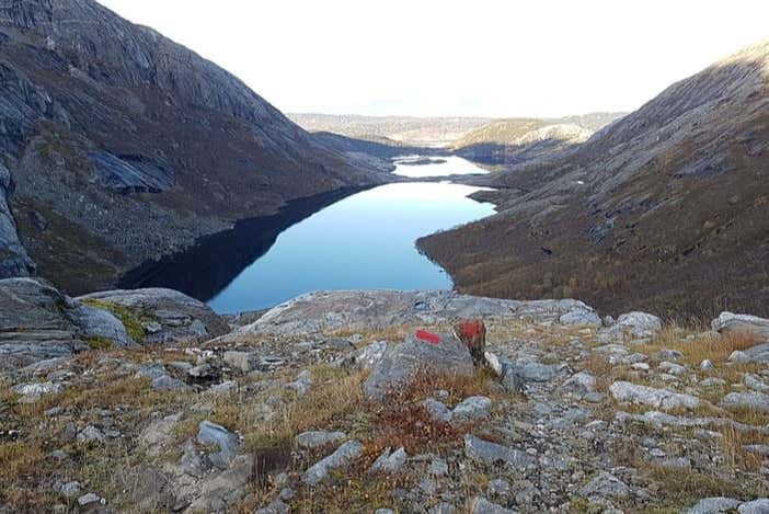Trekking por el valle Åselidalen