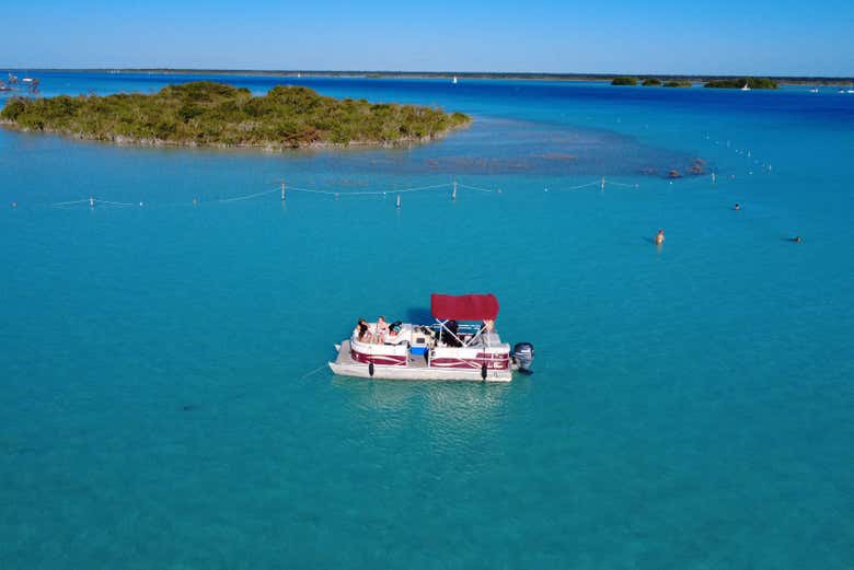 Paseo en lancha por la laguna Bacalar - Galería 1
