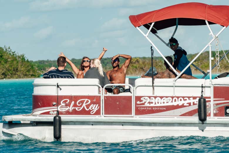 Paseo en lancha por la laguna Bacalar - Galería 2