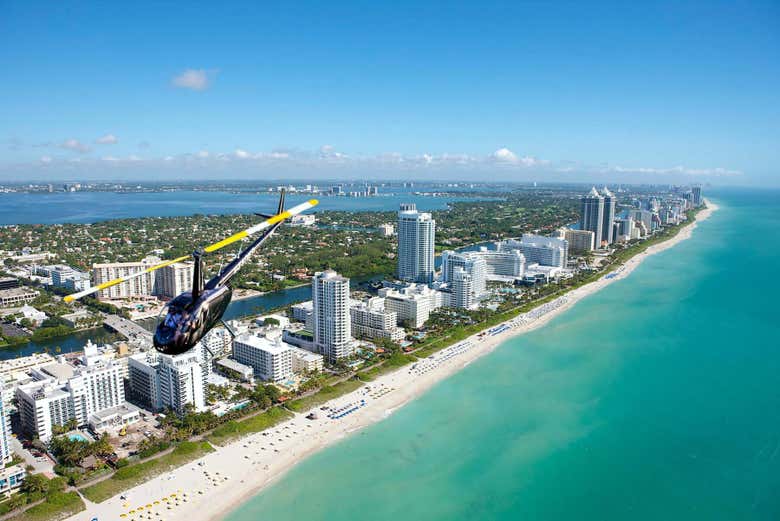 Paseo en helicóptero por Miami