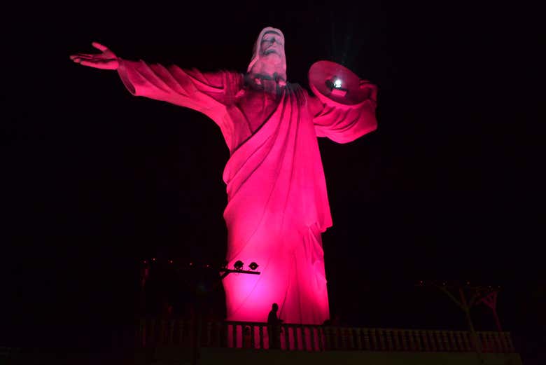 Entrada al Cristo Luz