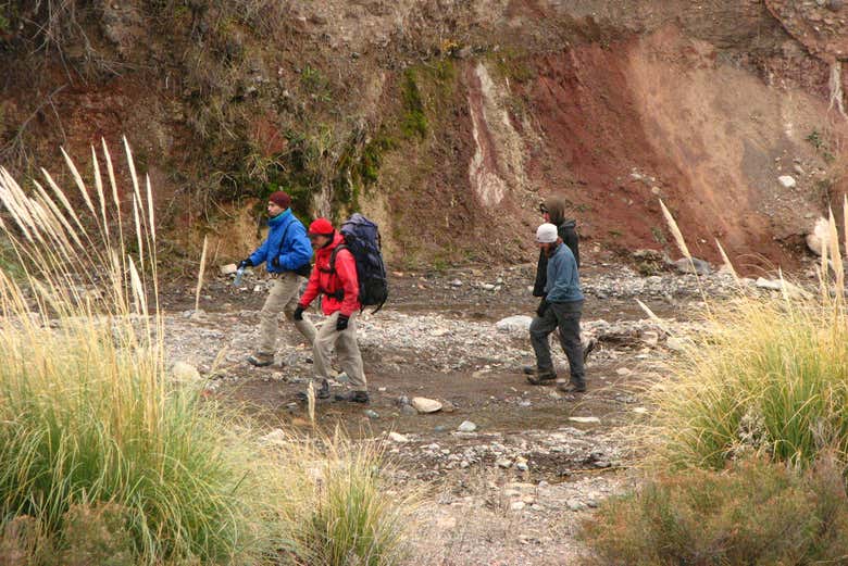 Trekking avanzado en Potrerillos
