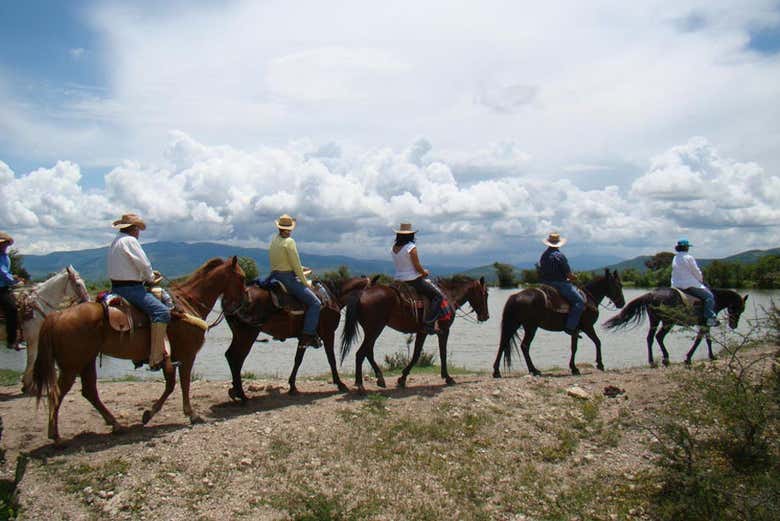 Excursión a caballo por el Cañón Coyote