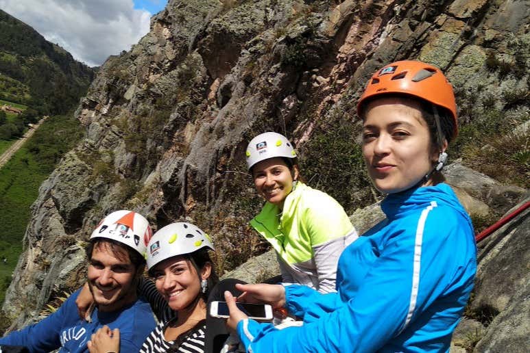Vía ferrata de las Rocas de Suesca