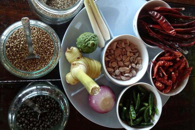 Clase de cocina tailandesa
