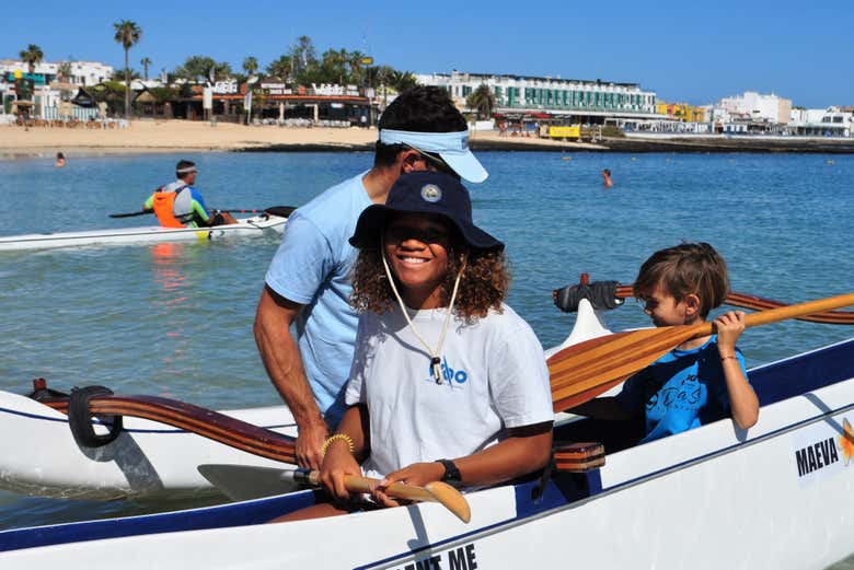 Excursión a la isla de Lobos en kayak