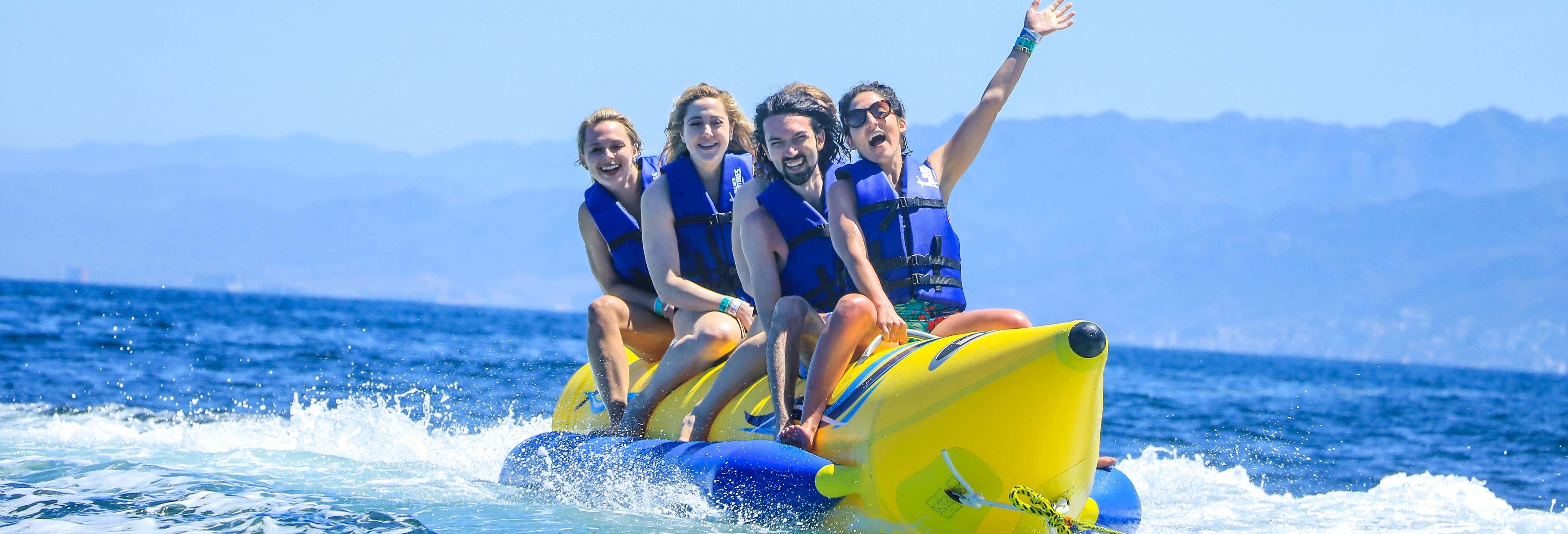 Actividades acuáticas en la Bahía de Banderas