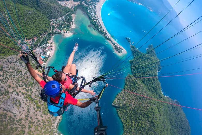Vuelo en parapente por Ölüdeniz