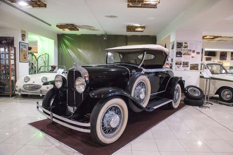 Entrada al Museo de Coches Clásicos de Malta
