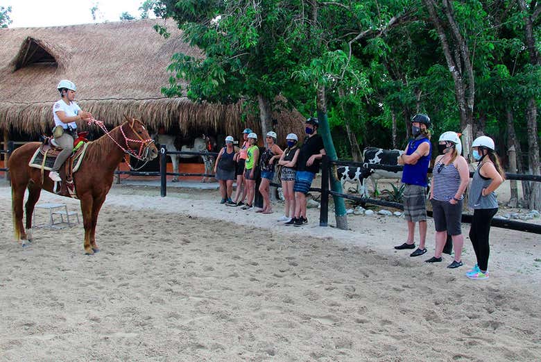 Paseo a caballo por el Rancho Bonanza
